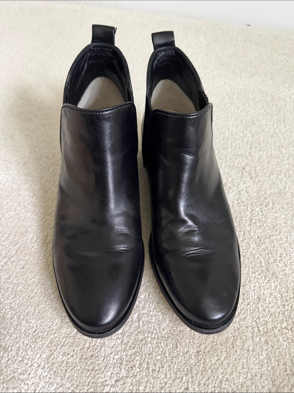 Michael Kors Brandy Flat Bootie Black Leather size 7M